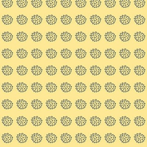 dots on dots -yellow