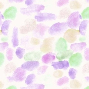 watercolor pastel stains - soft paint stains for modern home decor bedding nursery a100-4