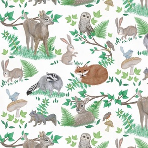 Woodland Animals Forest - Large Scale