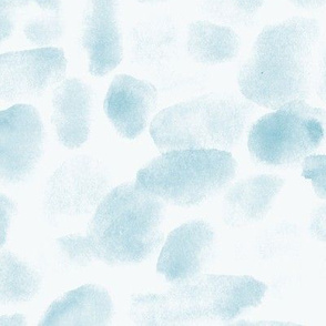 Denim blue watercolor pastel stains - soft paint stains for modern home decor bedding nursery a100-10