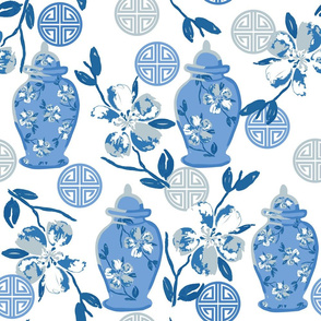 Blue Vases