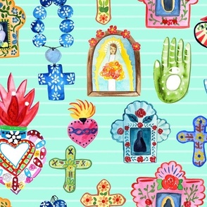 Mexican Market Inspired Talismans