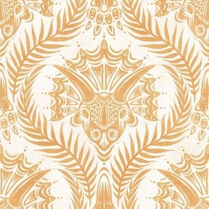 Triceratops Damask -  Golden - medium 