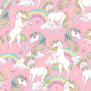 Rainbow Unicorn - Pink