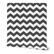 chevron lg dark grey