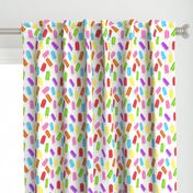 Popsicle Toss on White - Medium Scale