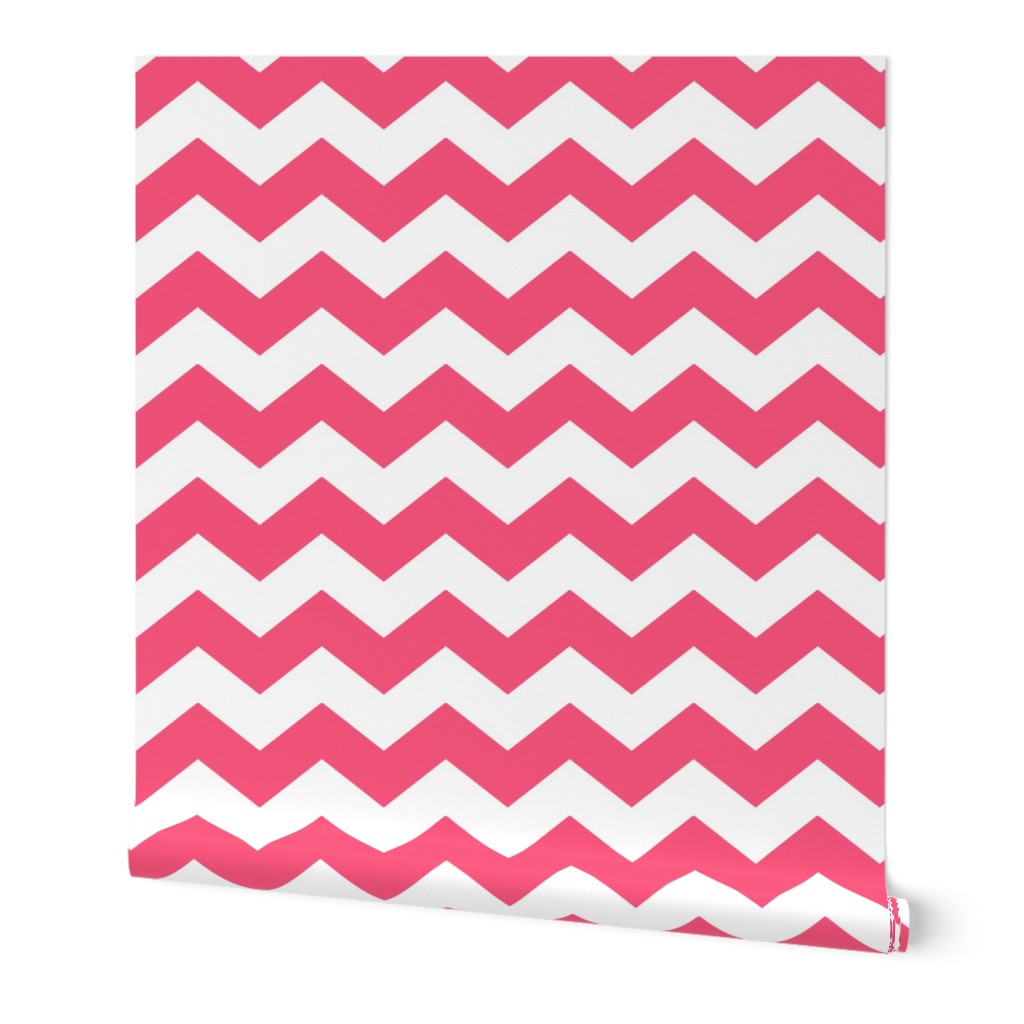 chevron lg hot pink