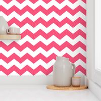 chevron lg hot pink