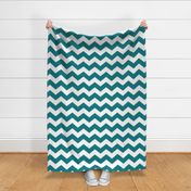 chevron lg dark teal