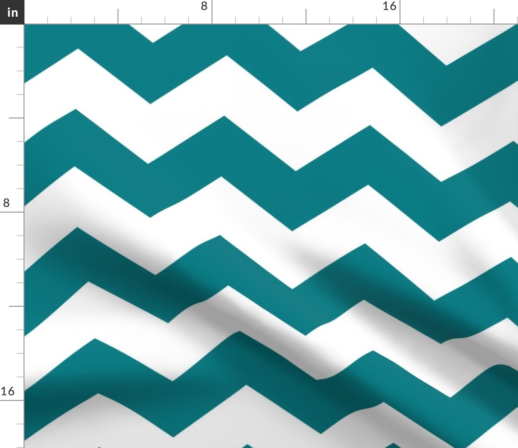 chevron lg dark teal