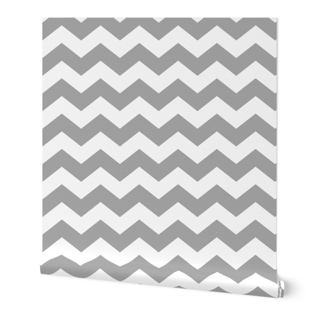 chevron lg grey