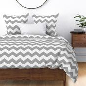 chevron lg grey