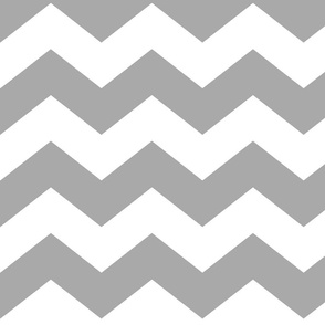 chevron lg grey