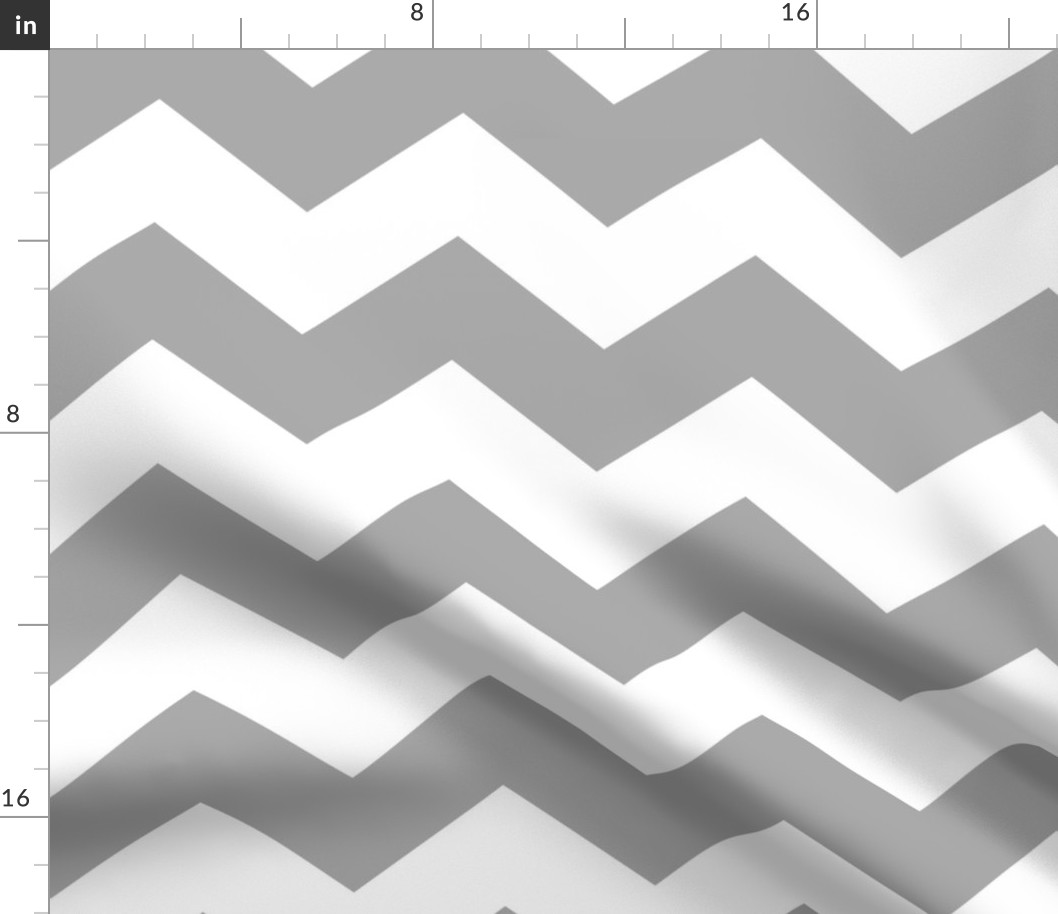 chevron lg grey