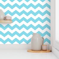 chevron lg sky blue