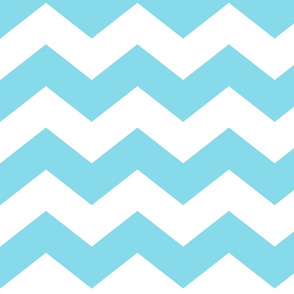 chevron lg sky blue