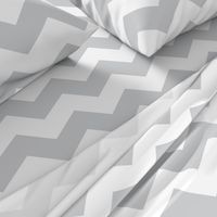 chevron lg light grey