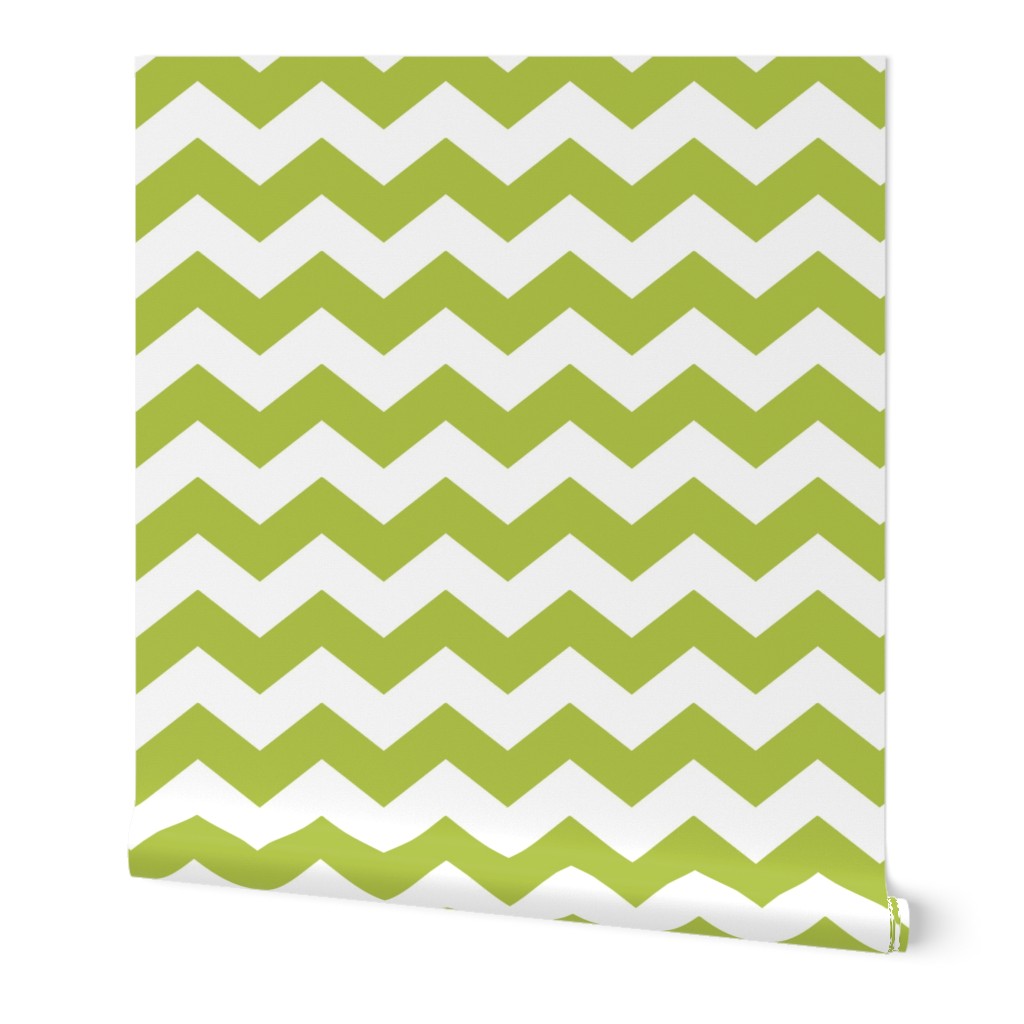 chevron lg lime green