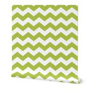 chevron lg lime green