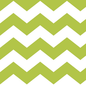 chevron lg lime green