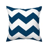 chevron lg navy blue