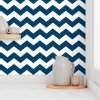 chevron lg navy blue