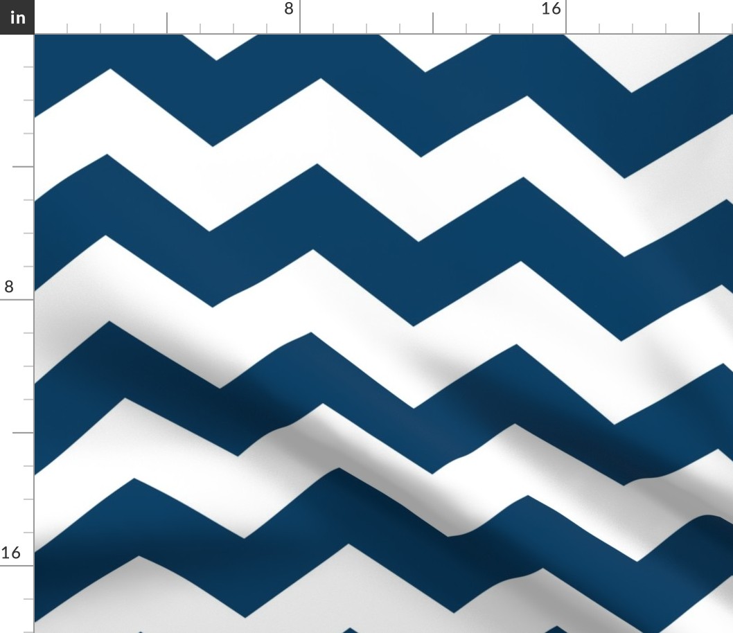 chevron lg navy blue