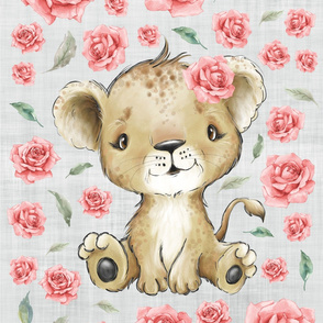 26x36 Lion Blanket