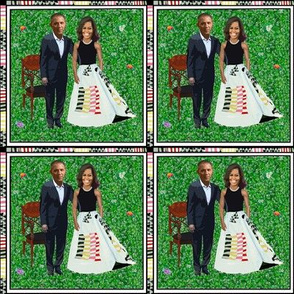 THE OBAMAS 2in