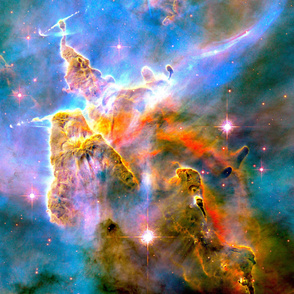 186-4 A tempestuous eruption of stars within the Carina Nebula