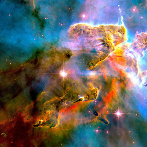 186-5 A tempestuous eruption of stars within the Carina Nebula