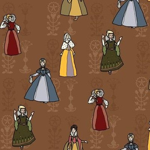 Five Tudor Ladies