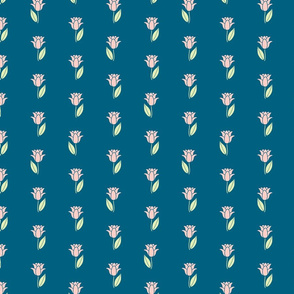 Small Tulips in blue