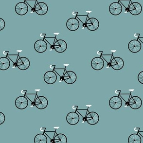 Race bike tour de france design for hipster cyclists blue