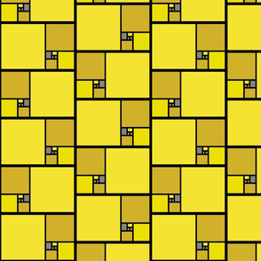 Illuminating the Golden Ratio Patchwork