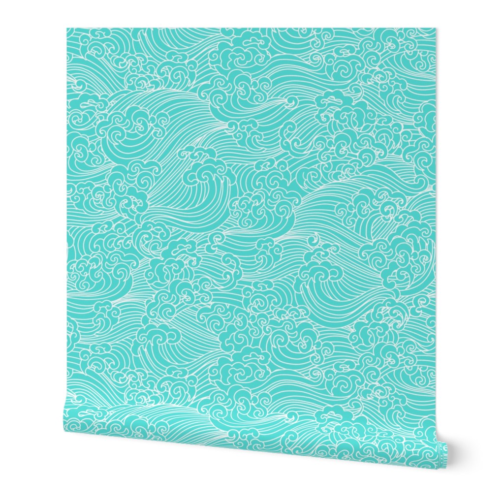 WAVES TURQUOISE small