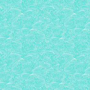 WAVES TURQUOISE small