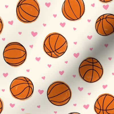 Basketball & Hearts