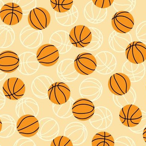 Bouncing Basketballs on Cream