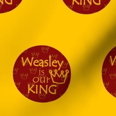 Weasley is our king on yellow