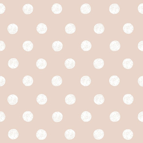 Hand Drawn Polkadot (large) | Seaside Villa - Inverse  (2021 Subtle Focus Palette Coordinate)
