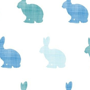 bunny all blue