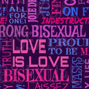 Bisexual Harlequin Argyle -- Bisexual Pride Flag Colors Diamond Argyle -- 21.00in x 25.03in repeat -- 150dpi (Full Scale)
