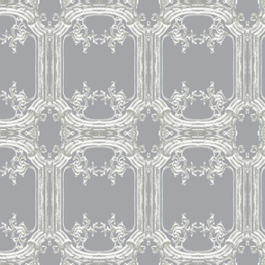 Rococo Frames Dove Grey