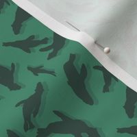 Cape Fur Seal Pattern green
