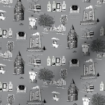 Toronto Toile Ultimate gray