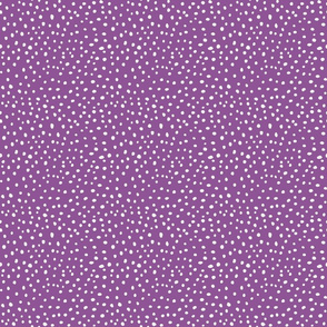 Amethyst background with white spots