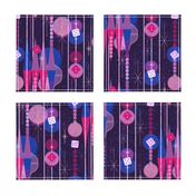 Bisexual Casino Bling - Retro Game Room Bi Flag pride colors for Home Decor, Drag Shows, Prom Party Celebration