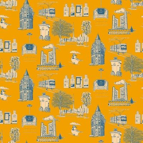 Toronto Toile Marigold