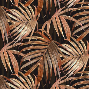 Bronzed Palms